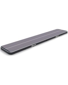 Airtrack 12spring 1000x200x30 cm Pro Schwarz/Grau