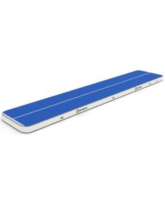Airtrack 12spring 1500x200x30 cm Plus Blau/Weiß