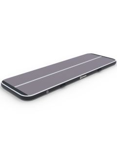 Airtrack 12spring 400x100x10 cm Standard Schwarz/Grau