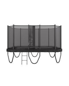 Rechteckige trampolin Akrobat Primus Challenger 430x305 cm mit Sicherheitsnetz