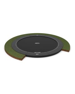 BERG FlatGround Trampolin Elite 330 Grau