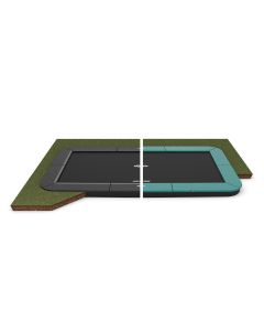 Berg Ultim Champion Rechteckige Flatground Trampolin 330x220 cm
