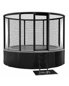 Akrobat Gallus Trampolin 480 cm mit Sicherheitsnetz