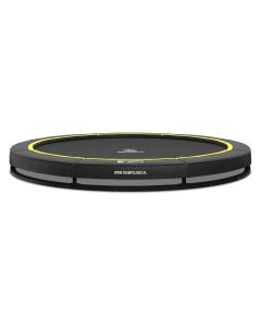 Bodentrampolin Magic Circle Pro Black 305 cm