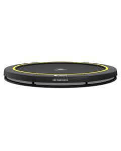 Bodentrampolin Magic Circle Pro Black 410 cm