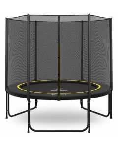 Magic Jump Black Trampolin 251 cm mit sicherheitsnetz