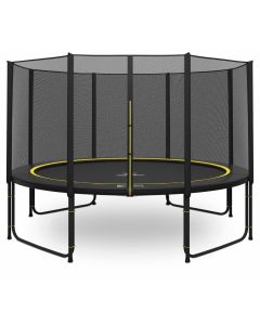 Magic Jump Black Trampoline 427 cm mit Sicherheitsnetz