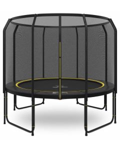 Magic Jump Fiber Black Trampolin 305 cm mit sicherheitsnetz