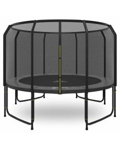 Magic Jump Fiber Grau Trampolin 366 cm mit sicherheitsnetz