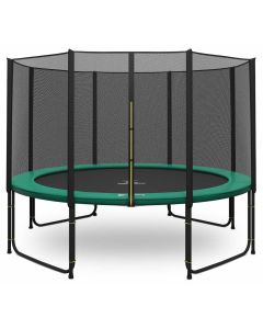 Magic Jump Trampoline 366 cm Grün mit sicherheitsnetz