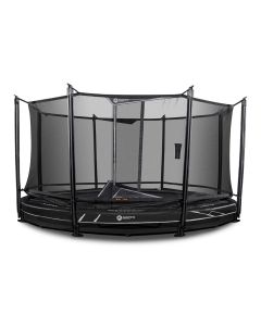 Bodentrampolin North Legend 300 cm mit sicherheitsnetz
