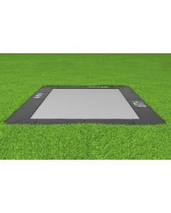 Flat to the ground Trampolin Rechteck Primus Black 380 x 300 cm