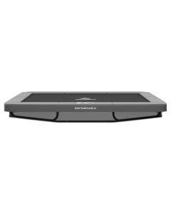 Rechteckige Bodentrampolin Magic Circle Pro Grau 244 x 366 cm