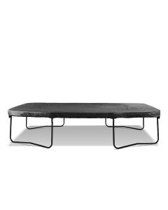 Rechthoekige Trampoline Afdekhoes Antraciet 460 x 310 cm North zwart