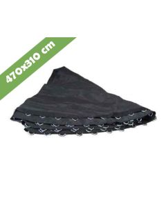Trampolin Sprungtuch oval 470x310 cm