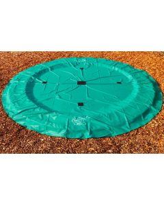 Trampoline Afdekhoes Flat To The Ground 366 cm Groen