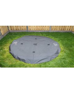 Trampolin Abdeckplane Flat To The Ground 251 cm Black