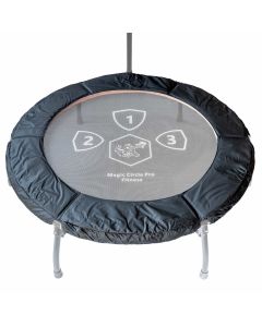 Trampolin Randabdeckung Fitness Magic Circle Pro Schwarz 100 cm Rund