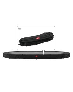 Trampolin Randabdeckung oval Berg Favorit Grand inground 520x345 cm Schwarz