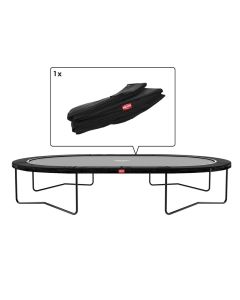 Trampolin Randabdeckung oval Berg Favorit Grand 520x345 cm Schwarz