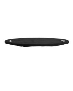 Trampolin Winter Abdeckplane extra oval 350x250 cm Berg schwarz