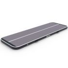 Airtrack 12spring 400x100x10 cm Standard Schwarz/Grau