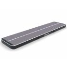 Airtrack 12spring 400x100x20 cm Plus Schwarz/Grau