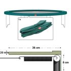 Trampoline Rand Favorit Berg 380 cm