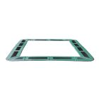 Rechteckige Trampoline Randabdeckung Capital Play 335x244 cm Grün