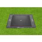 Flat to the ground Trampolin Rechteck Akrobat Primus Anthrazit 300x180 cm