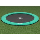 Flat to the Ground Trampolin Magic Circle Pro Grün 251 cm