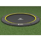 Flat to the Ground Trampolin Magic Circle Pro Black 251 cm