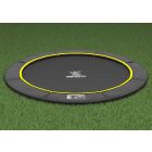 Flat to the Ground Trampolin Magic Circle Pro Black 305 cm