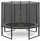 Magic Jump Grau Trampolin 305 cm mit sicherheitsnetz