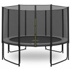 Magic Jump Grau Trampolin 366 cm mit sicherheitsnetz