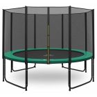 Magic Jump Trampoline 366 cm Grün mit sicherheitsnetz