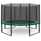 Magic Jump Trampolin 427 cm Grün mit sicherheitsnetz