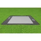 Flat to the ground Trampolin Rechteck Primus Black 330 x 250 cm