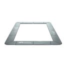 Rechteckige Trampoline Randabdeckung Flat to the Ground Akrobat Primus 305x183 cm Anthrazit