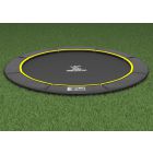 Flat to the Ground Trampolin Magic Circle Pro Black 410 cm